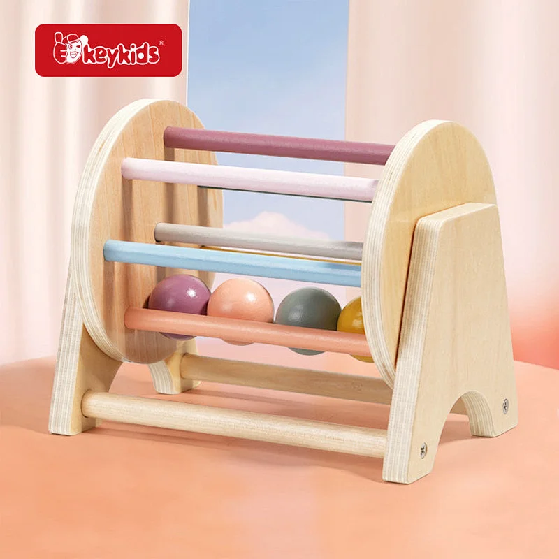 2025 Montessori Wooden Sensory Toys for Infants Multi-Function Hearing & Sound Tabletop Play Set, Early Education Toys W12F229